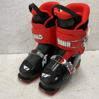 Used Nordica SPEED MACHINE J2 Boys DH Ski Boot Red 225 MP - J04.5 - W5.5 11855-S000193321