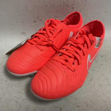 Used Nike Tiempo Legend 10 Academy DV4333-800 Soccer Cleats Coral Junior 04.5 11855-S000193309