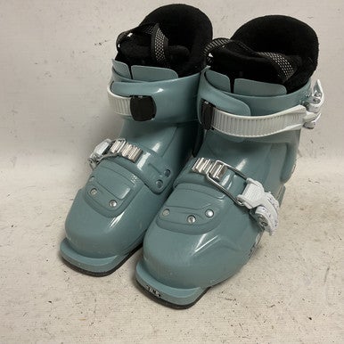 Used Tecnica JT2 PEARL Girls DH Ski Boot Teal 195 MP - Y13 11855-S000193301