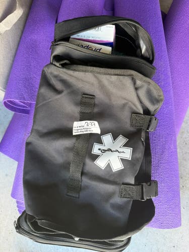 MFASCO Emergency Response First Aid Kit 400+ Piece Black Med/Trauma/First Aid Bag