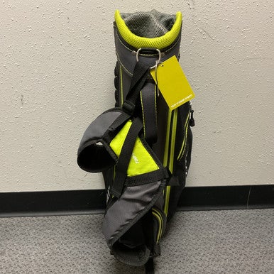Used Top Flite Jr Stand Bag Black And Neon Green 11855-S000193273