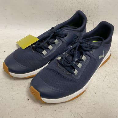 Used Puma 377527-03 Mens Golf Shoes Navy Blue Senior 11 11855-S000193274