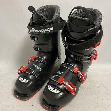 Used Nordica DOBERMANN GP60 Mens DH Ski Boot Black And Red 265 MP - M08.5 - W09.5 11855-S000193240