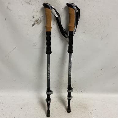 Used Retrospec TREKKING POLES Mens XC Ski Poles Grey 135 cm / 54 in 11855-S000193231