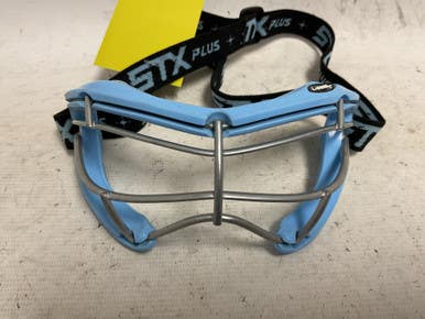 Used STX 4SIGHT PLUS Lacrosse Facial Protect Carolina Blue Senior 11855-S000193201