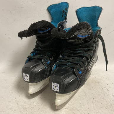 Used Bauer NEXUS N9000 Intermediate Hockey Skate Black Intermediate 5.0 11855-S000193189