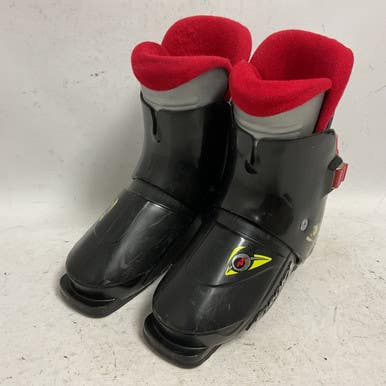 Used Nordica SUPER N0.1 Boys DH Ski Boot Black And Red 205 MP - J01 11855-S000193174