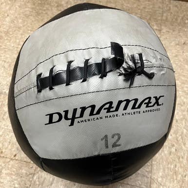 Used 12lb Dynamax Medicine Ball Black 11855-S000193149