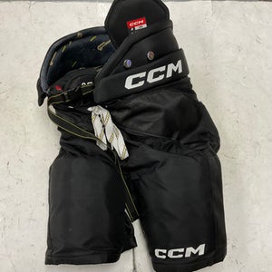 Used CCM TACKS AS580 Junior Pant Black And Yellow LG 11855-S000193144