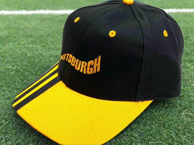 Pittsburgh 'City Stuff' UNLICENSED Cotton NOS Ball Cap (New)