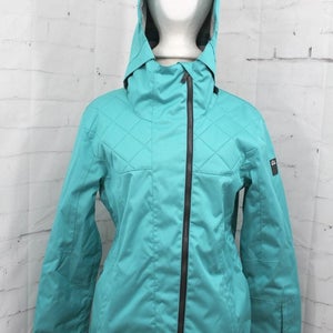 Ride Seward Snowboard Shell Jacket, Women's Medium, Aqua Blue