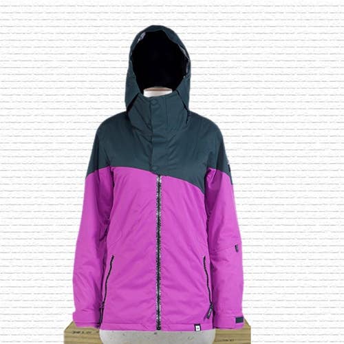 Ride Womens Cocona Genesee Snowboard Jacket Medium Raspberry Sherbet Purple New