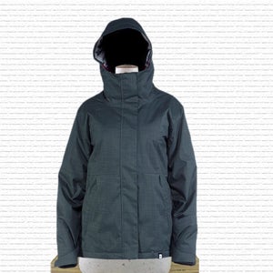 Ride Northgate Insulated Snowboard Jacket Womens Medium Dark Pine Green New