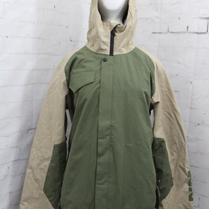 Ride Gatewood Snowboard Jacket, Men's Size Large, Fatigue Olive Green New