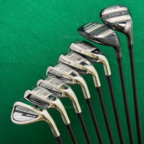Cobra 2025 Baffler Combo 4H,5H, 6-GW Iron Set Ultralite 45 Graphite Seniors w/HC
