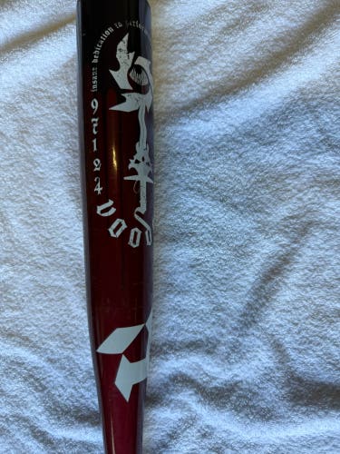DeMarini Voodoo Alloy BBCOR Certified Bat (-3) 28 oz 31" (Used)