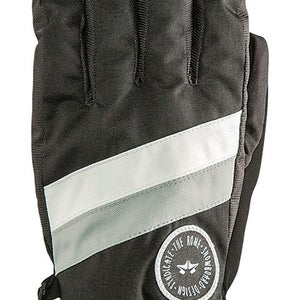 Rome Sanchez Gloves Snowboard Men's Large Black Gray New