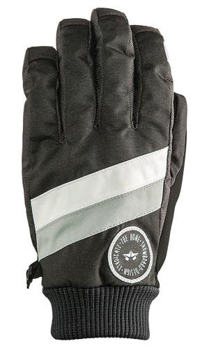 Rome Sanchez Gloves Snowboard Men's Large Black Gray New