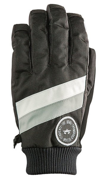 Rome Sanchez Gloves Snowboard Men's Large Black Gray New