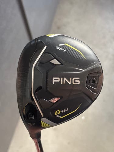 Men's Ping G430 Max Left Hand Fairway Wood Stiff Flex 3 Wood (Used)