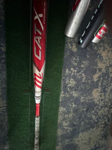 2023 Marucci CAT X Composite BBCOR Certified Bat (-3) 30 oz 33" (Used)