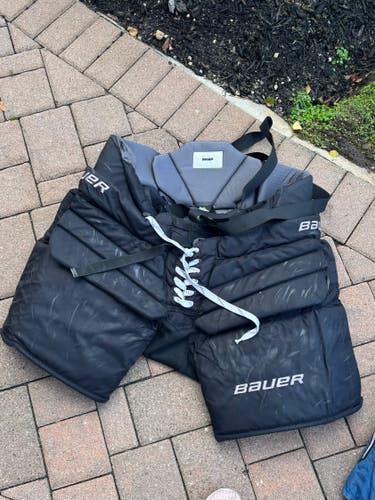 Senior XXL Bauer Pro Hockey Goalie Pants Pro Stock (Used)