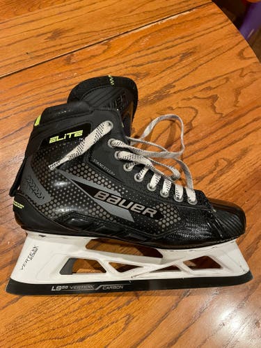 2025 Bauer Elite Hockey Goalie Skates 9.5 (Used)