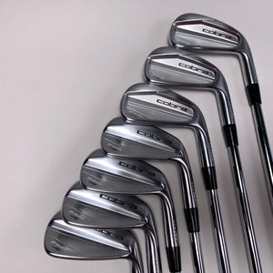 Cobra King MB / CB Combo Iron Set 4-PW KBS $-Taper 120 120g Stiff Steel Mens RH