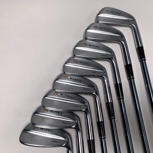 Miura Tournament Blade Forged Iron Set 3-PW TT Tour Concept Stiff RH +1''