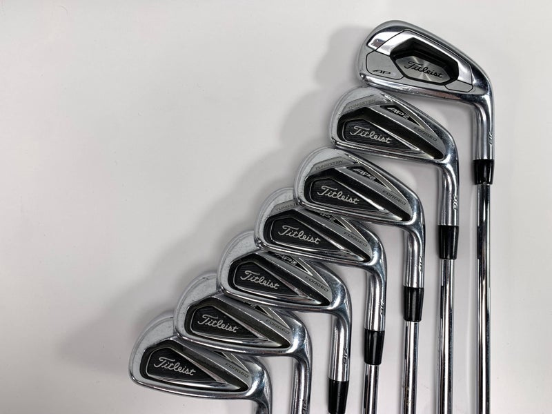 Titleist 716 AP2 Iron Set 4-PW Project X Precision Rifle 6.0 Stiff Steel Mens RH