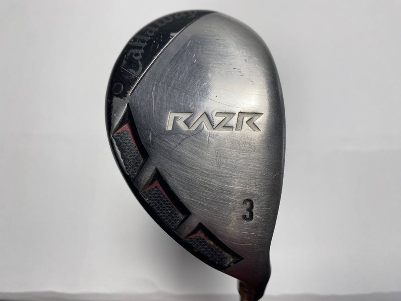 Callaway Razr X 3 Hybrid 21* 60g Stiff Graphite Mens RH