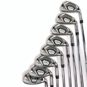 Callaway Rogue Iron Set 4-PW+GW KBS Tour-V Stiff Steel Mens RH
