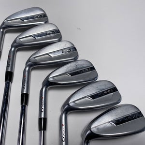Ping G700 Iron Set 5-PW Red Dot 1* Flat Dynamic Gold S300 105g Stiff LH