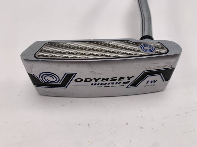 Odyssey Works Versa 1W Putter 34" SuperStroke Flatso 2.0 Mens RH