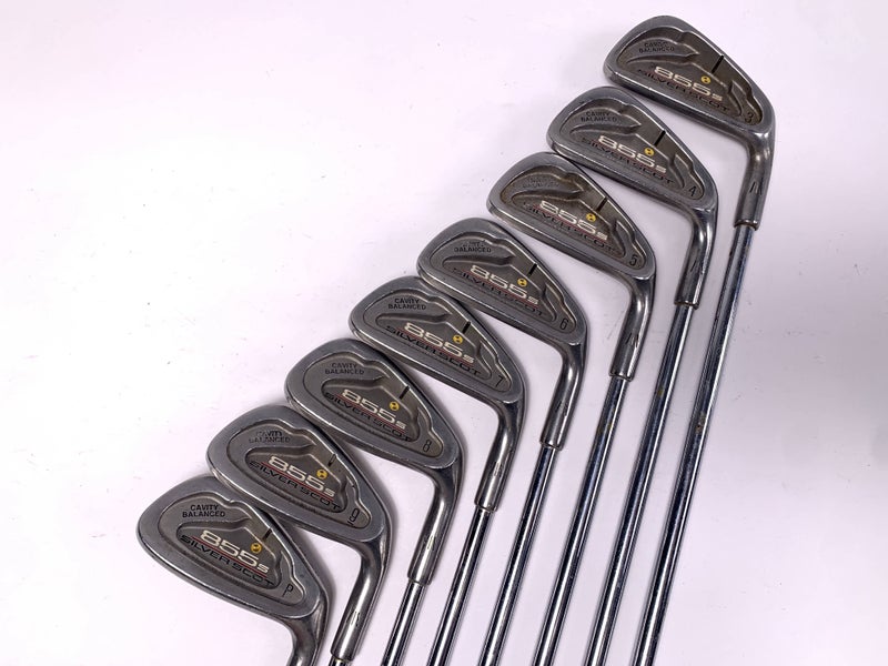 Tommy Armour 855 S Silver Scot Iron Set 3-PW Tour Step II Regular Steel Mens RH