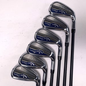 Callaway Paradym X Iron Set 6-PW+GW Fujikura Axiom R2 Velocore 75g Senior RH