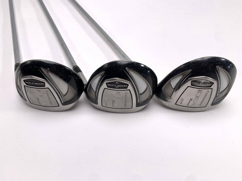 Adams Idea A12 OS Wood Set 3 5 7 | 15* 18* 21* Idea Womens Graphite Womens RH