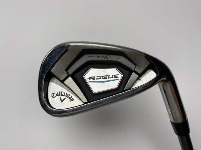 Callaway Rogue Single 7 Iron Aldila Synergy Senior Graphite Mens RH Midsize Grip