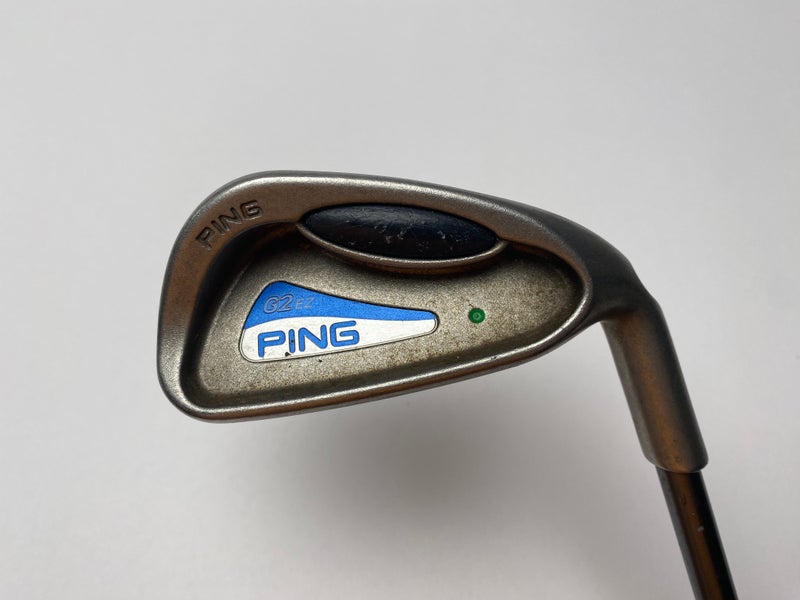 Ping G2 EZ Single 7 Iron Green Dot 2* Up TFC 100 Soft Regular Senior Graphite RH