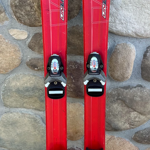 Kid's Volkl AC Unlimited 130 cm All Mountain Skis With Marker 7.0 Bindings (Used)