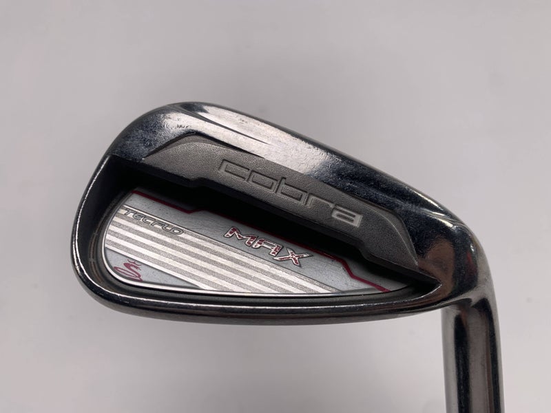 Cobra MAX Single 9 Iron White Tie X4 Ladies Graphite Womens RH Undersize Grip