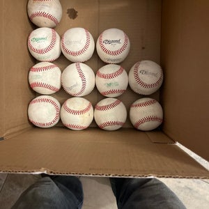 Diamond Baseballs mixed 12 Pack (1 Dozen) w/1 Rawlings ball
