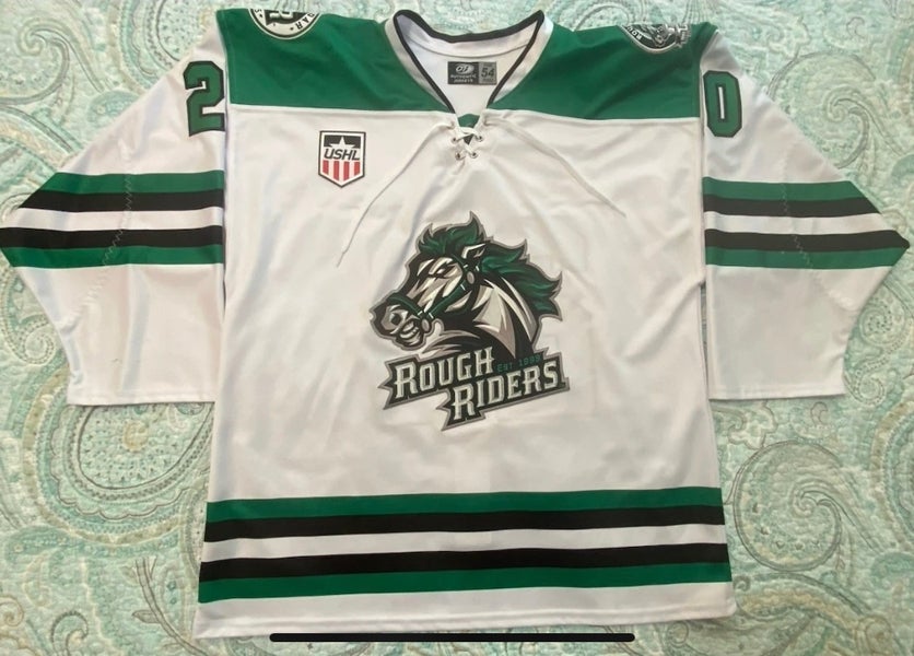 Cedar Rapids Roughriders USHL Game Worn Hockey Jersey