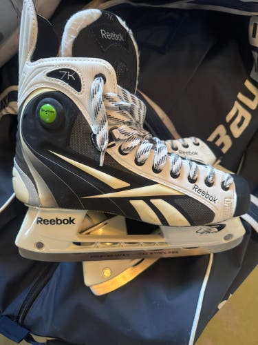 Reebok RBK 7K Pump Hockey Skates Regular Width 11 (New)