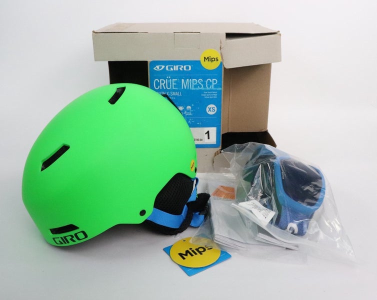 Giro Crue CP Snow Sports Helmet Matte Green Youth X-Small -NEW (INV# 1)