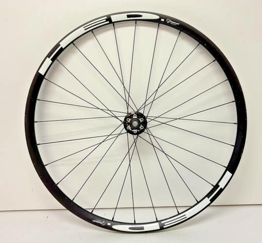 HED Tomcat 28-Spoke Black Alumnium Tubeless Thru Axle Disc 700C Front Wheel