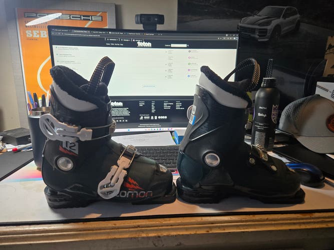 Unisex Kids Salomon All Mountain Ski Boots Soft - Kids Flex