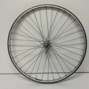 Vintage Araya 36-Spoke Silver Aluminum 26" QR Front Wheel Sansin Sealed Hub