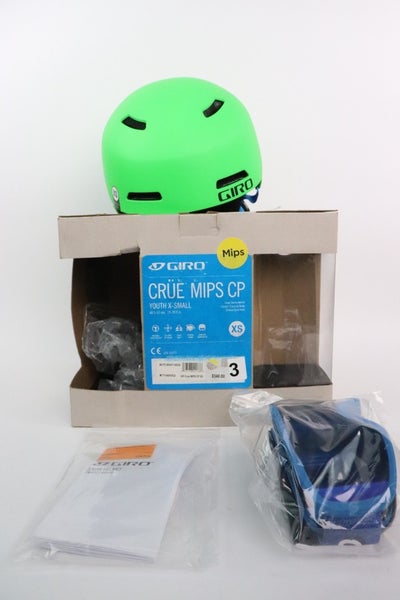 Giro Crue CP Snow Sports Helmet Matte Green Youth X-Small -NEW (INV# 3)