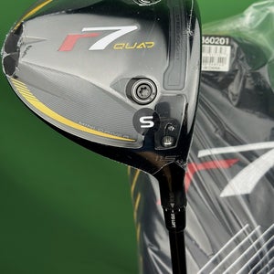 TaylorMade r7 Quad Mini Driver 11.5* Graphite Fujikura Speeder 6S Stiff Flex NEW
